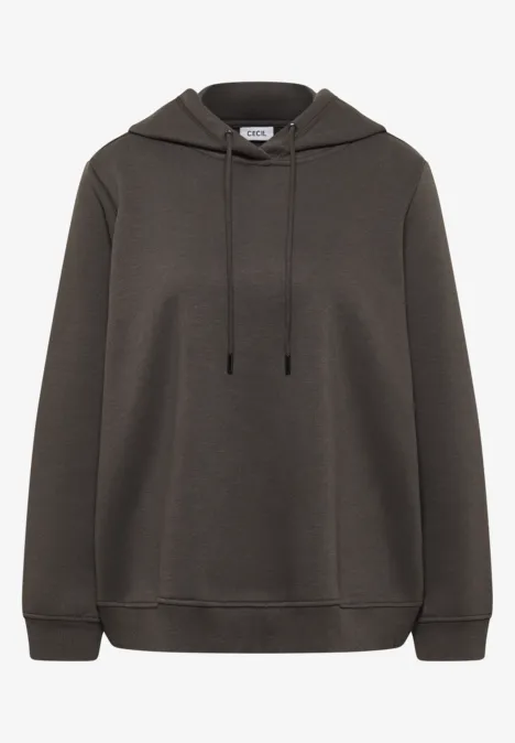 Kapuzensweatshirt mushroom taupe