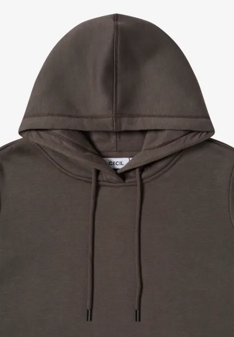 Kapuzensweatshirt mushroom taupe