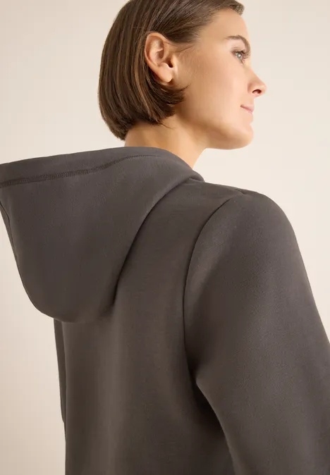Kapuzensweatshirt mushroom taupe
