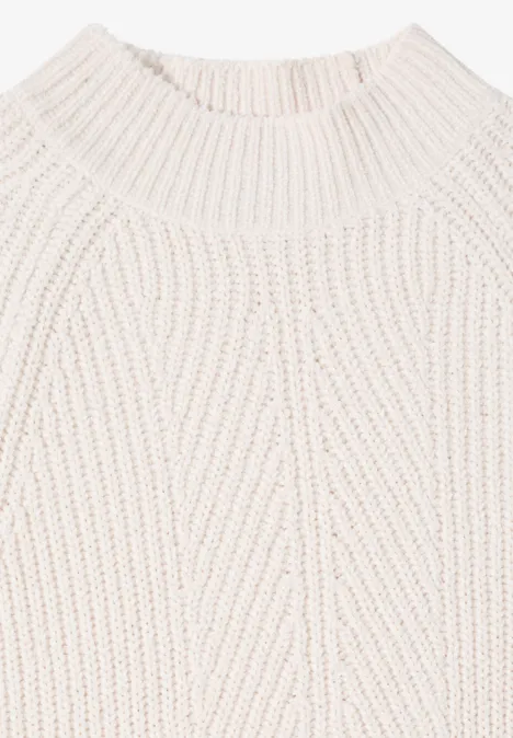 Turtleneck Chenille Pullover light greige Turtleneck Chenille Pullover light greige