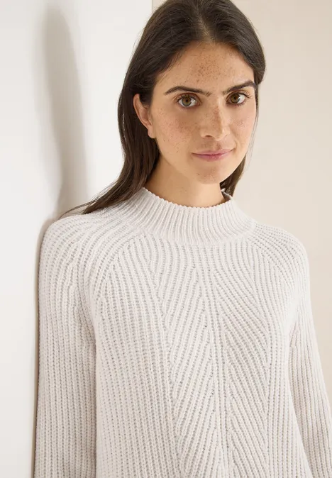 Turtleneck Chenille Pullover light greige Turtleneck Chenille Pullover light greige