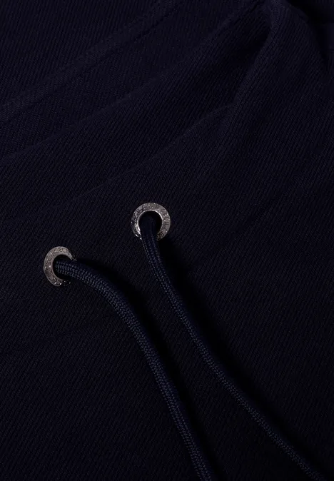 Funnel Neck Strukturshirt urban dark blue