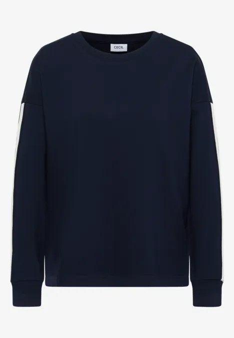 Sweater met streepjes urban dark blue