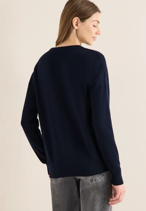 Sweat-shirt en tricot universal blue