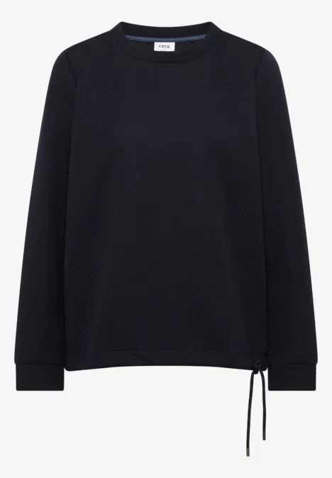 Sweat-shirt structuré urban dark blue