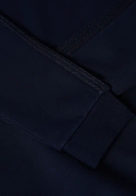 Sweatshirt mit Zopfdetail urban dark blue