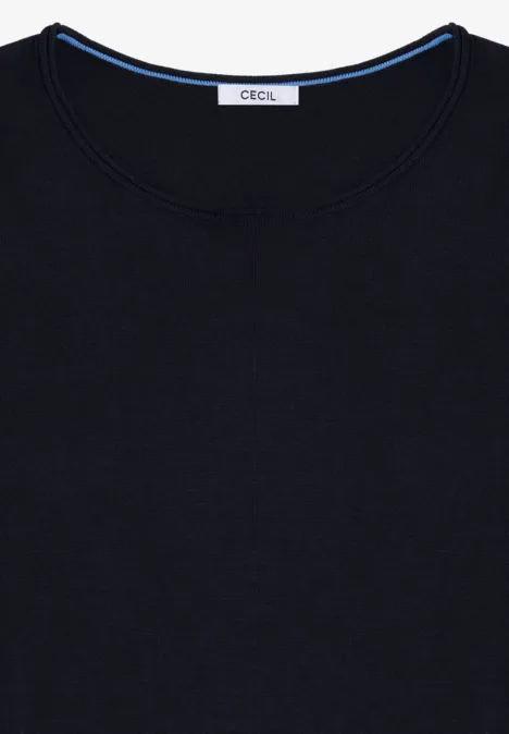 Pull-over en couleur unie universal blue