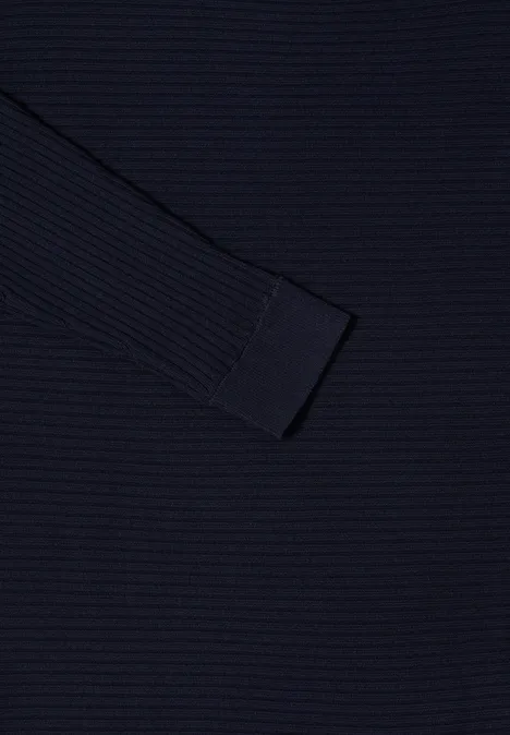 Cosy structuurmix Dolman urban dark blue Cosy structuurmix Dolman urban dark blue