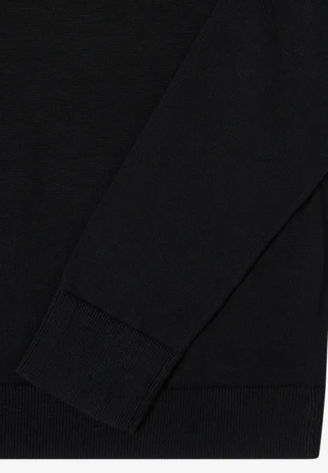 Basic Rollkragenpullover Black Basic Rollkragenpullover Black