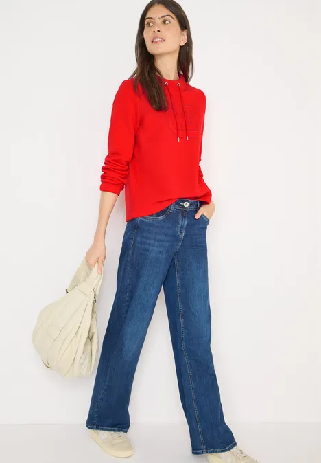 Funnelneck Sweatshirt pumkin orange Funnelneck Sweatshirt pumkin orange