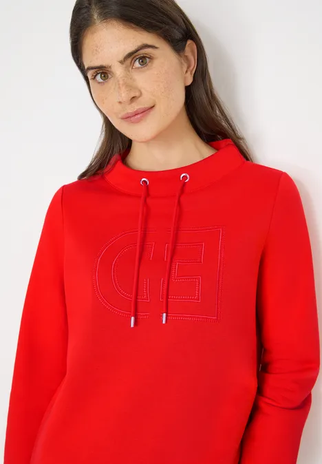 Funnelneck Sweatshirt pumkin orange Funnelneck Sweatshirt pumkin orange