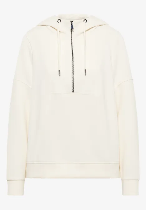 Sweat-shirt troyer avec capuche null Sweat-shirt troyer avec capuche null