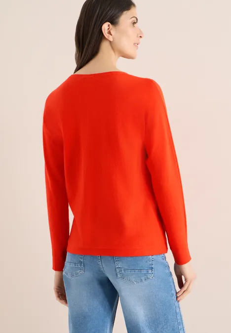 Dolman Pullover cherry tomato orange Dolman Pullover cherry tomato orange