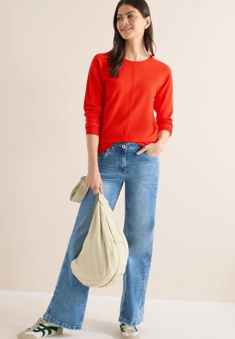 Dolman Pullover cherry tomato orange Dolman Pullover cherry tomato orange