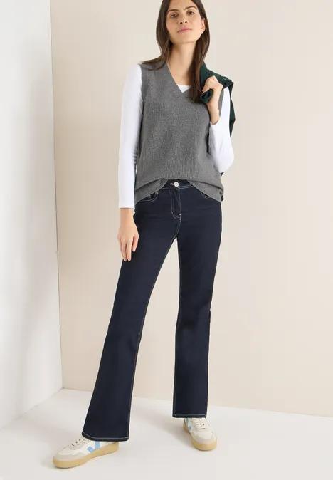 Kuscheliger Pullunder flint grey melange Kuscheliger Pullunder flint grey melange