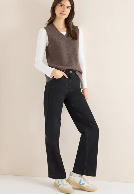 Kuscheliger Pullunder mushroom taupe melange Kuscheliger Pullunder mushroom taupe melange