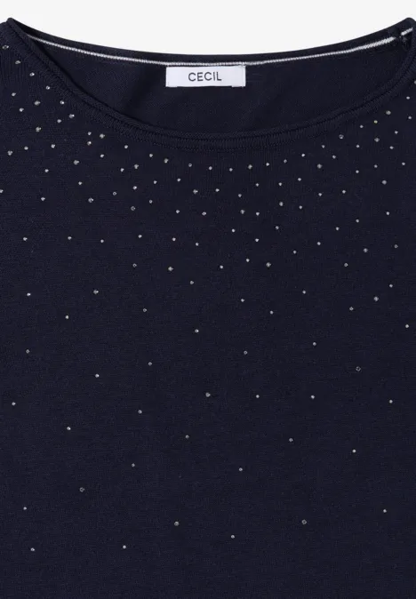Pullover mit Glitzer urban dark blue Pullover mit Glitzer urban dark blue