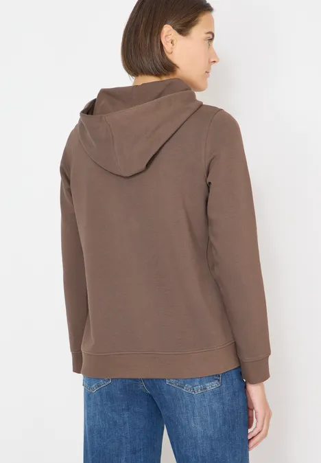 Hoodie mit Stickerei urban taupe Hoodie mit Stickerei urban taupe
