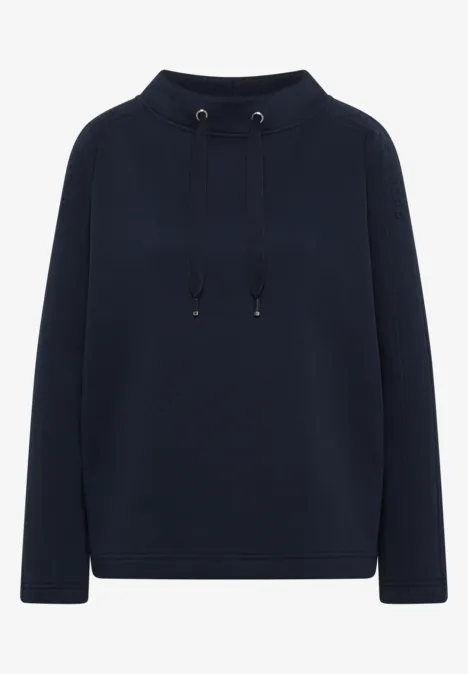 Sweatshirt mit Detail universal blue