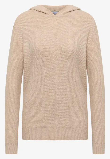 Softer Kapuzenpullover desert beige melange Softer Kapuzenpullover desert beige melange