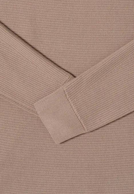 Dolman Strukturpullover urban camel