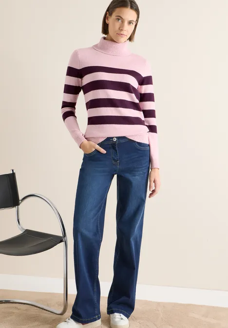 Softer Rollkragenpullover blossom glow melange Softer Rollkragenpullover blossom glow melange