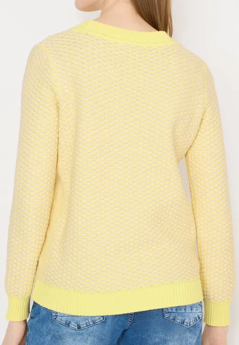 Two-Tone Pullover iced yellow