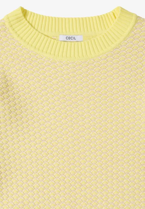 Two-Tone Pullover iced yellow