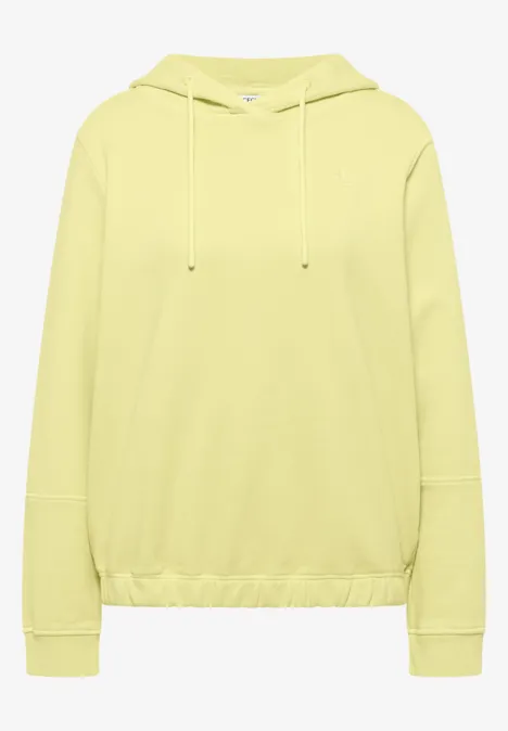 Hoodie avec broderie iced yellow