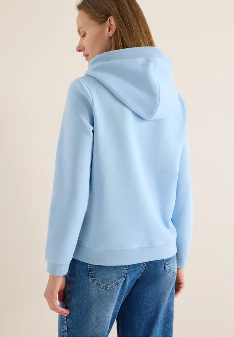Hoodie mit Artwork light sky blue