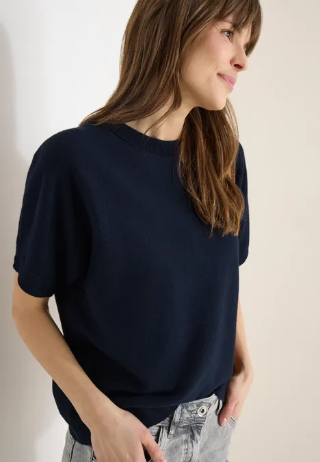 Trui in effen kleur universal blue Trui in effen kleur universal blue