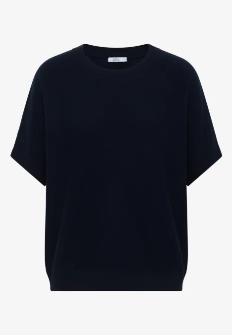 Pull-over en couleur unie universal blue