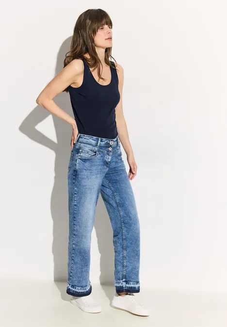 Top in Unifarbe universal blue Top in Unifarbe universal blue