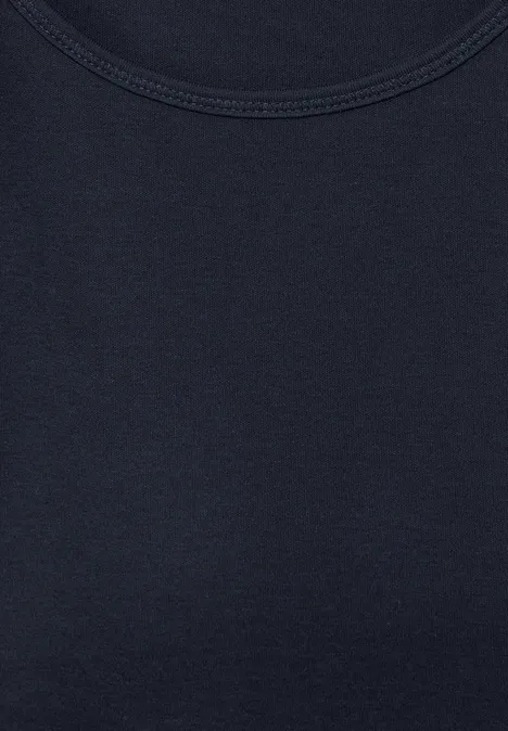 Top in Unifarbe universal blue Top in Unifarbe universal blue