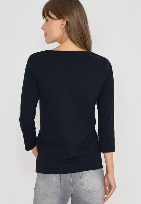 Basic onderzeeër shirt universal blue