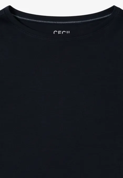 Basic onderzeeër shirt universal blue