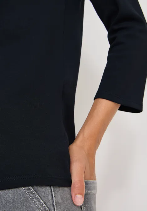Basic onderzeeër shirt universal blue