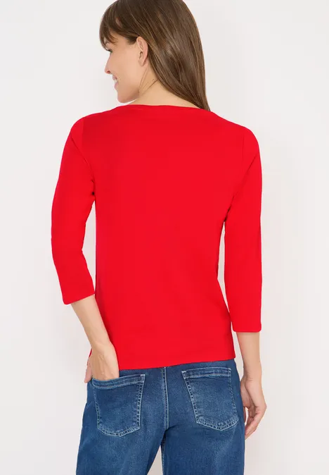 Chemise basique U-Boot pumpkin orange