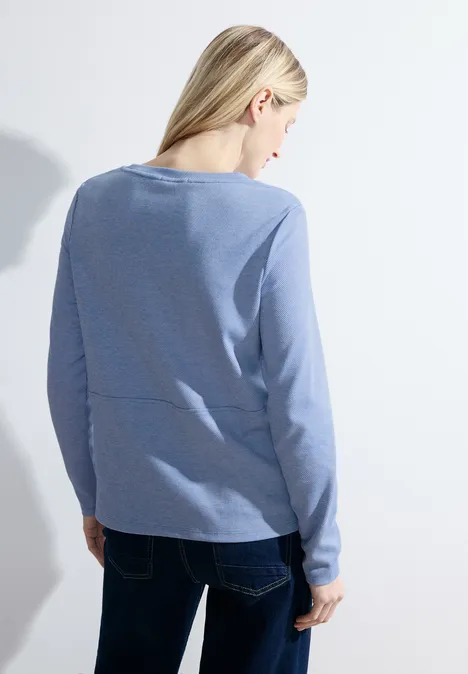 Jacquard Shirt water blue