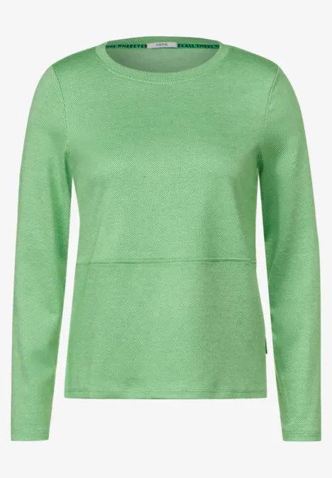 Jacquard Shirt celery green