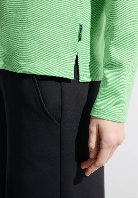 Jacquard Shirt celery green