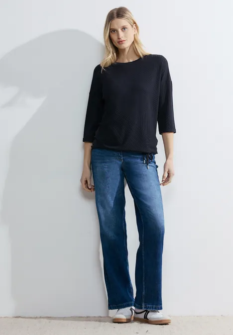 Struktur Mix Shirt universal blue