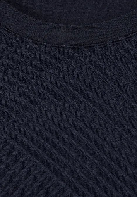 Struktur Mix Shirt universal blue