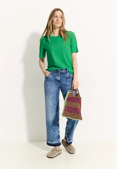 Basic T-shirt fresh apple green
