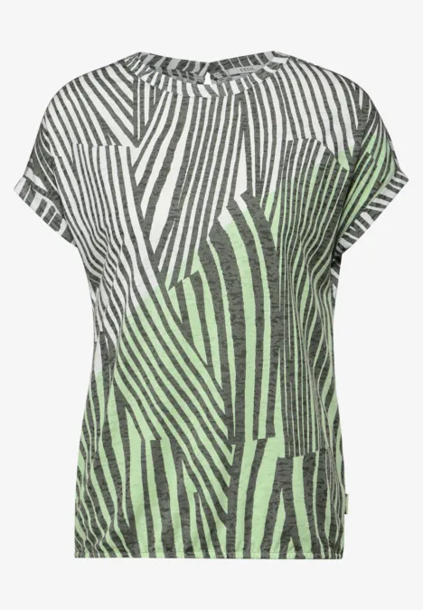 Burn Out T-Shirt cool khaki