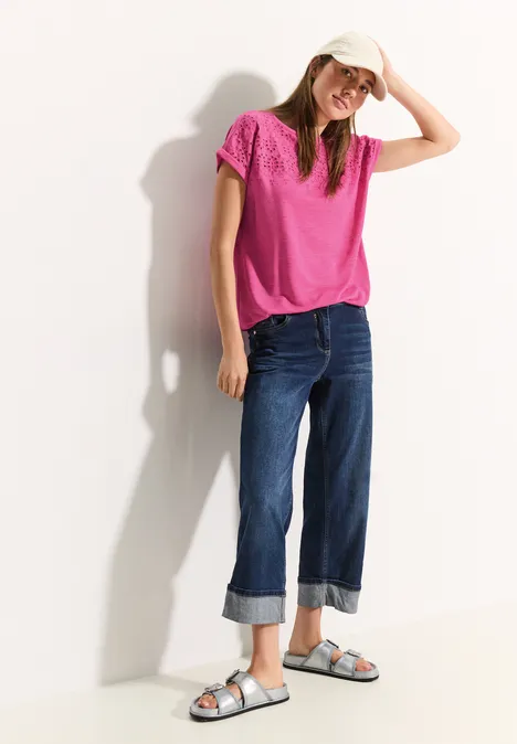 Sommer T-Shirt bloomy pink