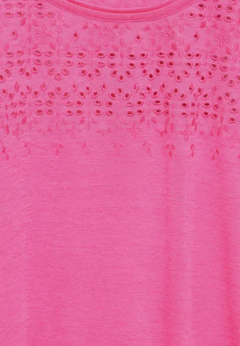 Sommer T-Shirt bloomy pink