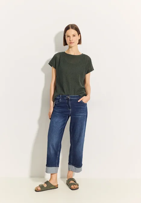 Ajour T-Shirt cool khaki
