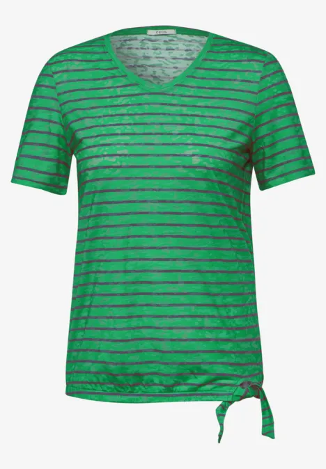 Burn-Out T-Shirt fresh apple green