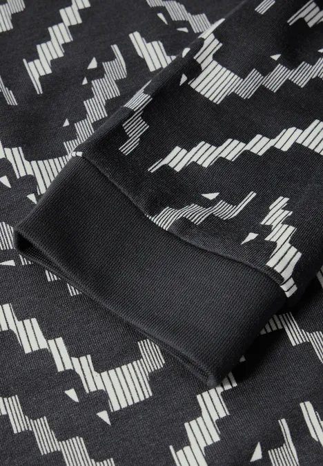 Bedrucktes Shirt Black